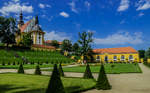 Der um 1755 entstandene Klostergarten wurde im Stil des Barock angelegt.