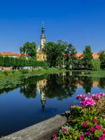 Das ehemalige Zisterzienserkloster Neuzelle wurde 1268 gegründet und ursprünglich im gotischen Stil erbaut.