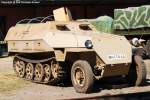 OT-810 - OT = Obreneny transporter(gepanzerter Mannschaftstransporter) -  tschechisches Nachkriegs-Halbkettenfahrzeug auf Basis des Sd.Kfz.