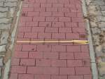 1 Meter Breite - zul�ssige Mindestbreite: 1,50 Meter.