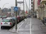 Radwege und Baustellen - selten findet man hier vern�nftige L�sungen.